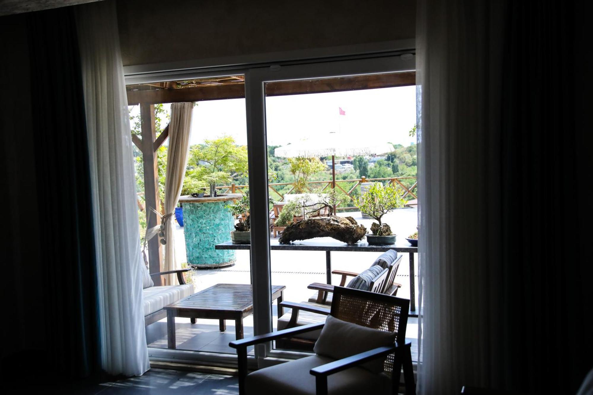 Mavi At Hotel Blue Horse Gumusdere Bagian luar foto