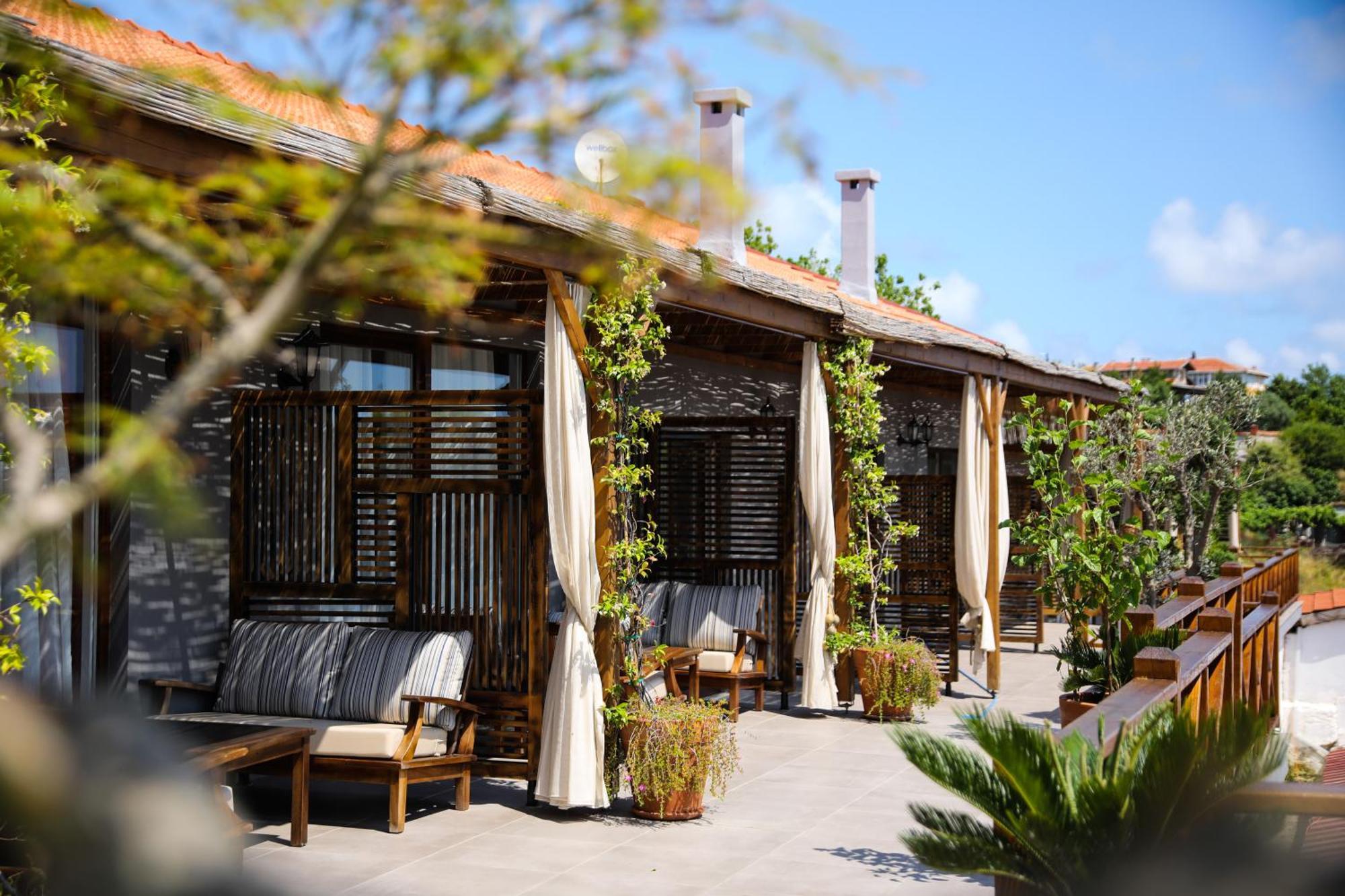 Mavi At Hotel Blue Horse Gumusdere Bagian luar foto